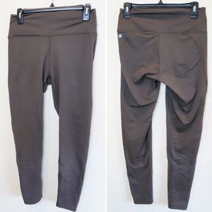 Fabletics Dark Olive Leggings w/ Waistband Pocket